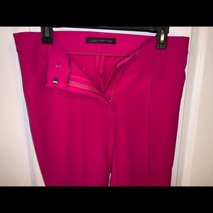 Hot Pink Zara Wide Leg Pant